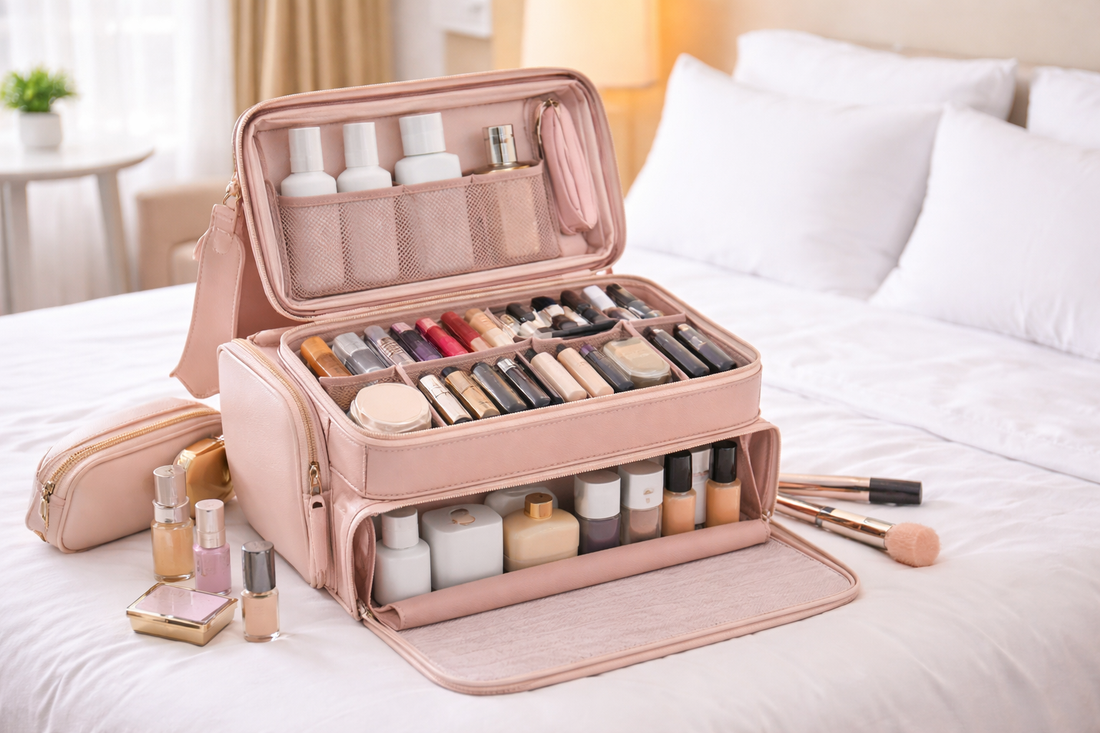 Compact Travel Beauty Storage