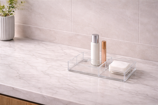 Small Vanity Structure That Improves Movement Flow