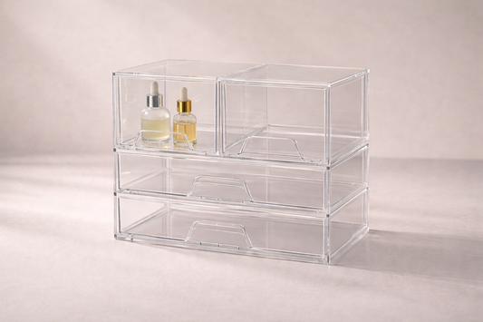Depth-efficient vanity storage layout