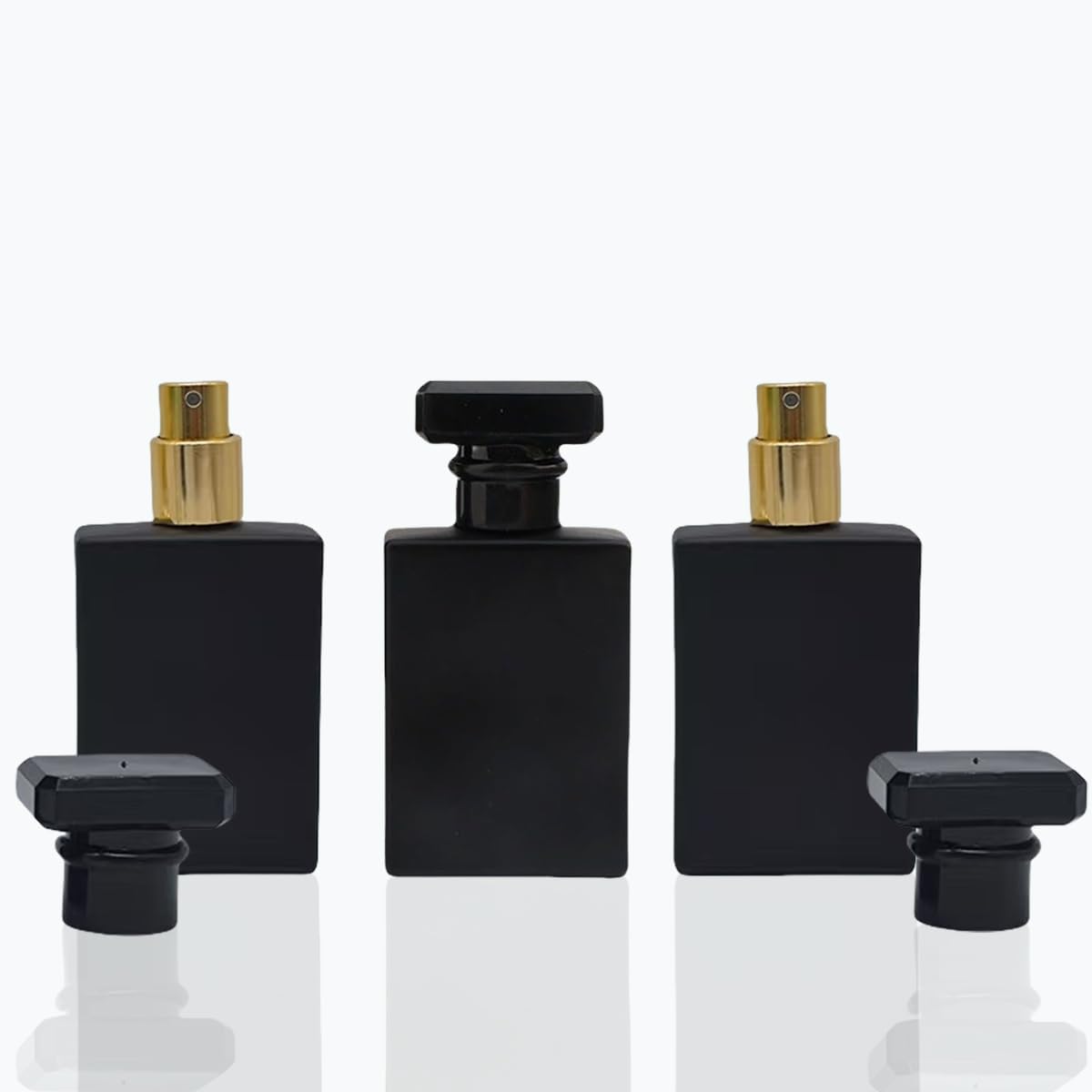 3 Pcs Perfume Bottle Atomizers,1 oz Refillable Fine Mist Sprayer Empty Fragrance Bottles Portable Travel Perfume Dispenser Containers for Essential Oil perfumery(30ml)