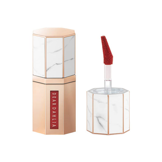 DEARDAHLIA Paradise Dream Velvet Lip Mousse (Bordeaux) - Lightweight Soft-Matte Lip Tint with Buildable, Long-Lasting Color, Whipped Mousse Texture, Vegan & Cruelty-Free. 0.21 oz