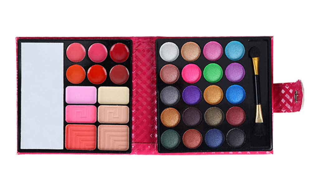 32 Colors Eyeshadow Palette Makeup Contouring Kit Combination with Lipgloss, Blusher and Concealer #1 - Perfect for Professional and Daily Use