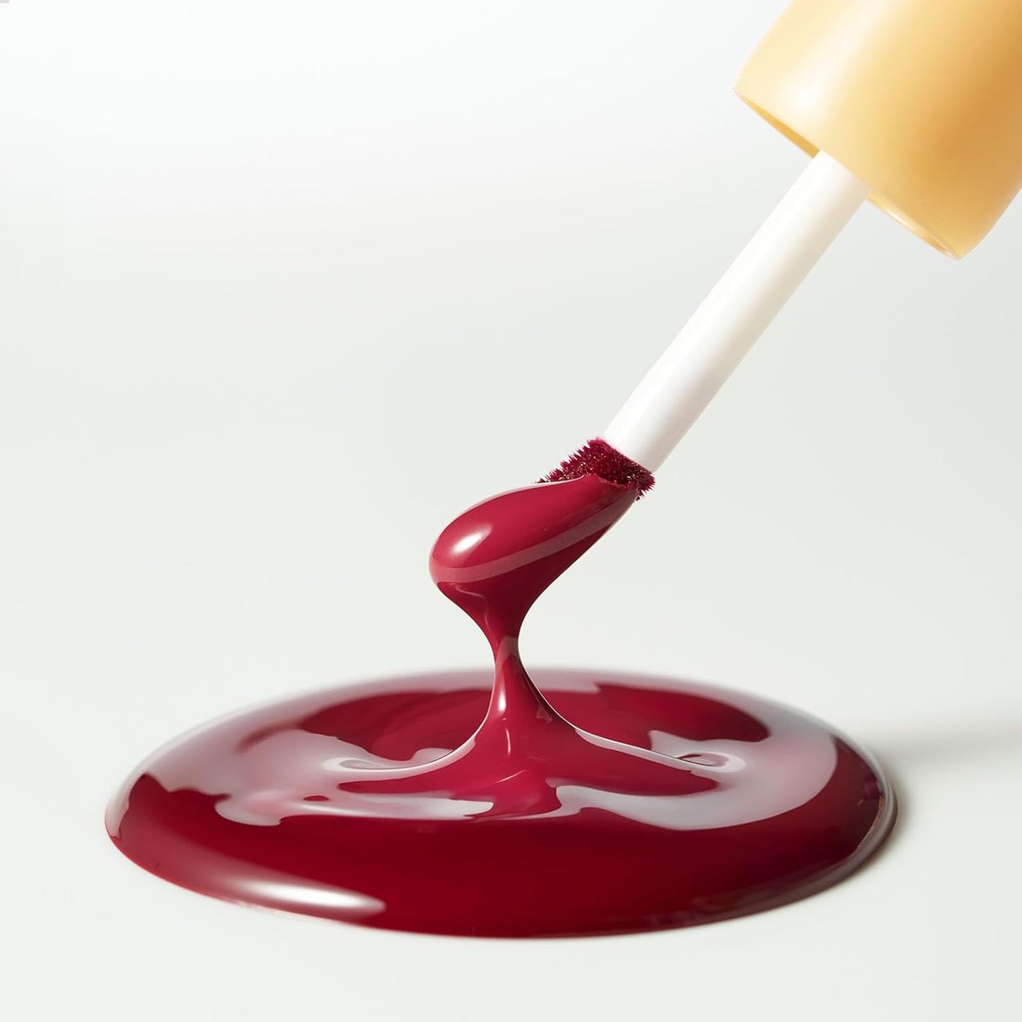 Laka Fruity Glam Lip Tint Mini, Glowing Lip Stain with Wide Color Spectrum, Hydrating & Lightweight Texture, Long-Lasting Bold Stain, Non-Sticky, Vegan, K-Beauty (#117 Zetta)