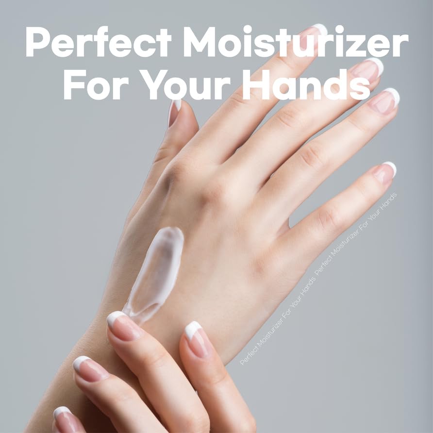 skybottle Hand Cream, Nourishes Very Dry Hands, Korean Hand Lotion, Hand Care for Women & Men, Perfumed with Bergamot, White Rose Scent with Shea Butter, 1.7 Fl. Oz