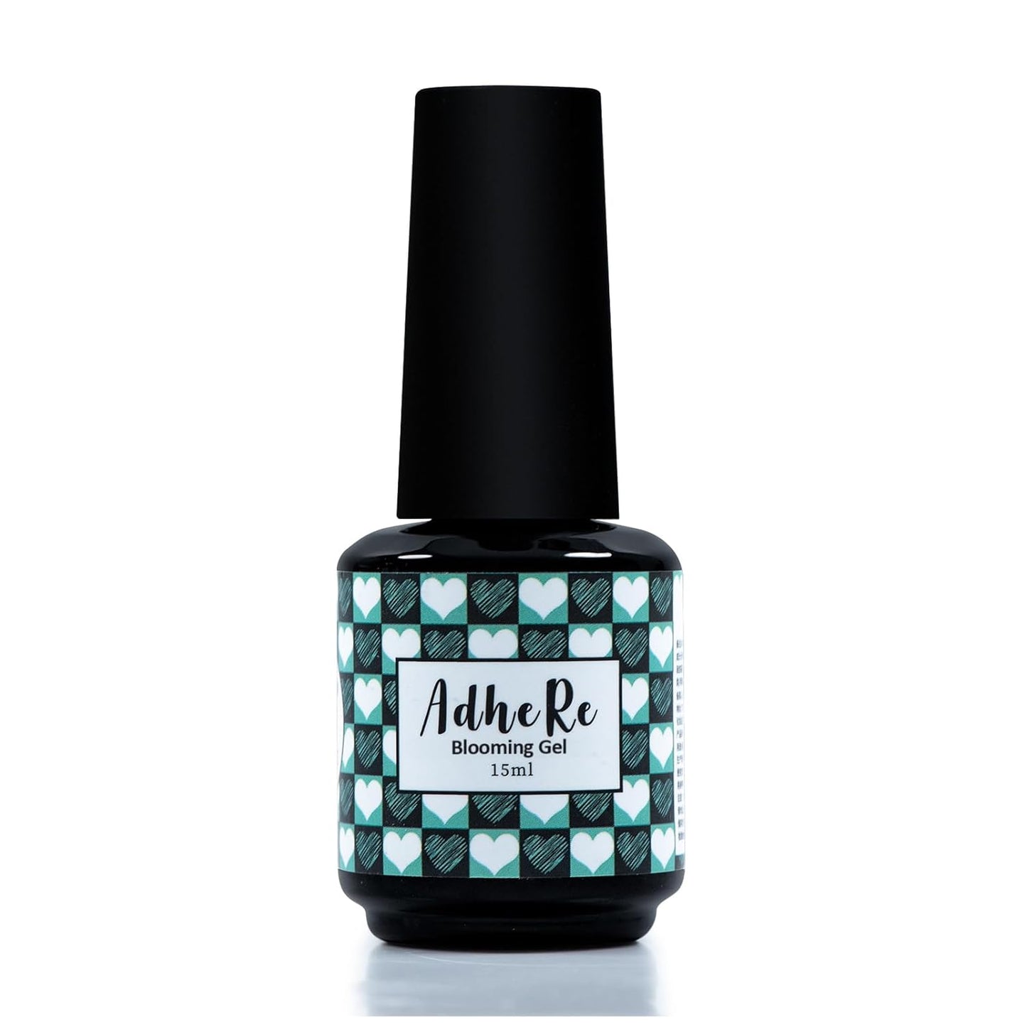 ADHERE Blooming Gel 15ml - Clear UV LED Blossom Gel Polish for Spreading Effect Marble, Watercolor Floral Nail Art, Soak Off Polish, Nail Salon Home DIY