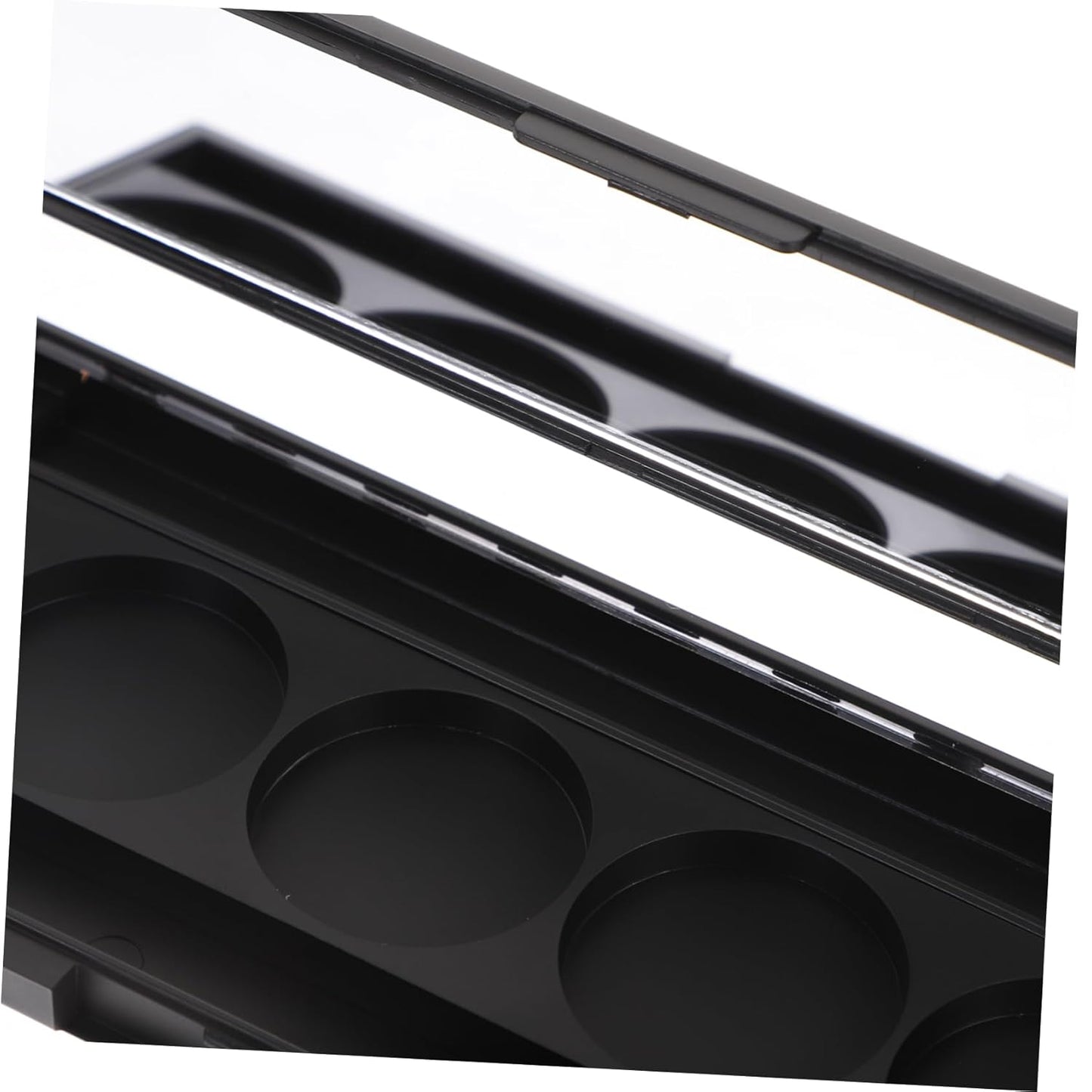 2Pcs 5 makeup pallet eyeshadow pans magnetic empty Palette Containers makeup container Eyeshadow Empty Case sample containers Eyeshadow Case cosmetic makeup powder travel