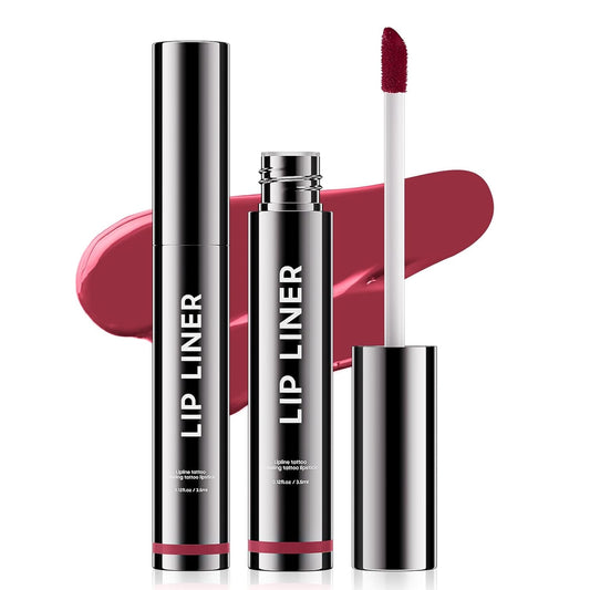 Lip Stain Peel Off Lip Liner - Long Lasting Comfortable Vivid Color Peel Lip Stain Smudge Proof Finish, Create A Charming Vibrant Lip Color Makeup For All Skin Types with All-Day (#05 Mauve)