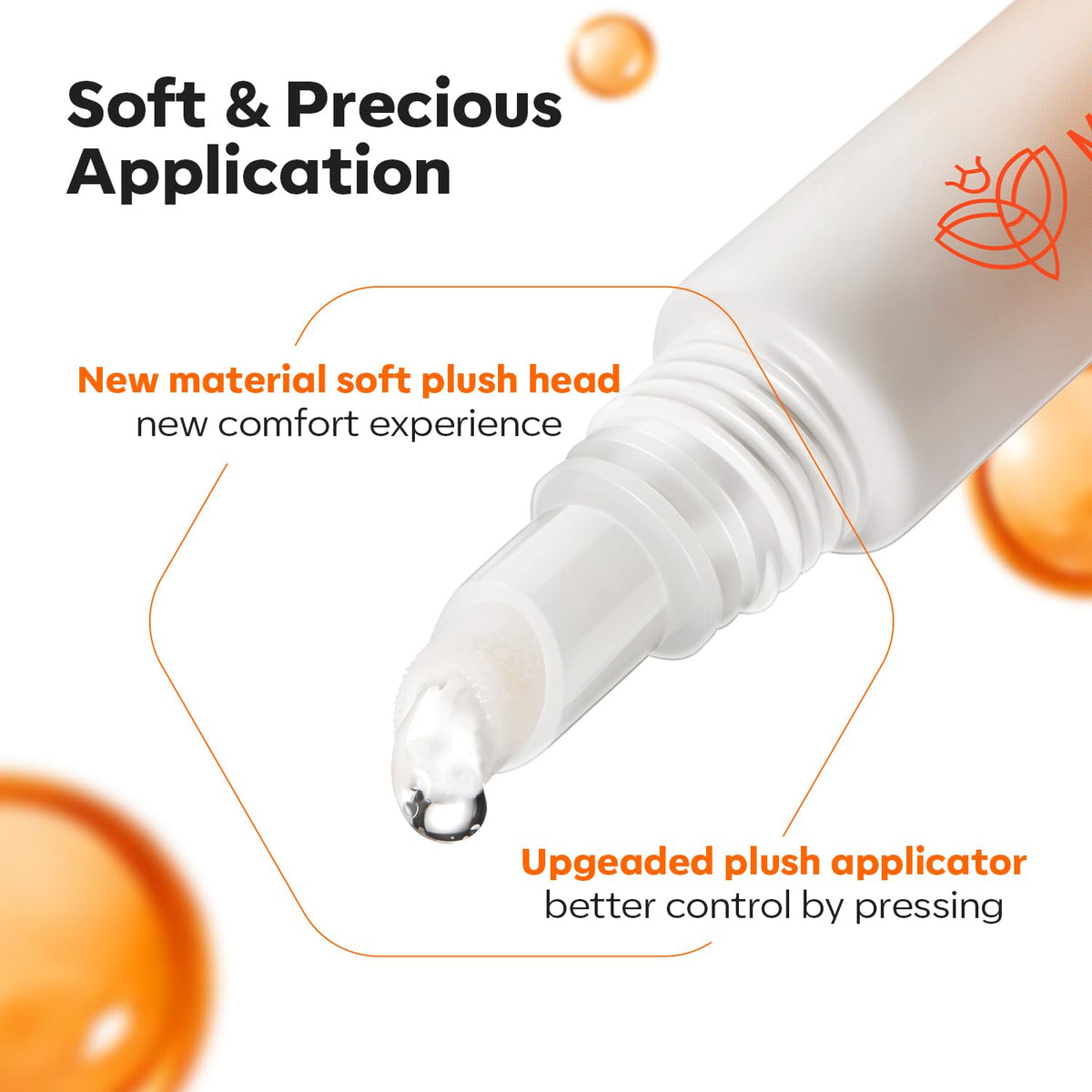 modelones Cuticle Oil Pen Orange Nail Oil for Growth and Strength Nail Growth Oil Cuticle Softener Quick Dry Nail Care Moisturize and Strengthen Damaged Nails 10ml 0.34Fl Oz