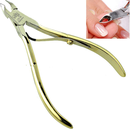 CS08 4" Professional Nail Cuticle Trimmer from Solingen, Germany Best Stainless Steel, Anti-corrosive. Perfect Tool for Manicure and Pedicure. Premium Cuticle Cutter (5mm Blade)
