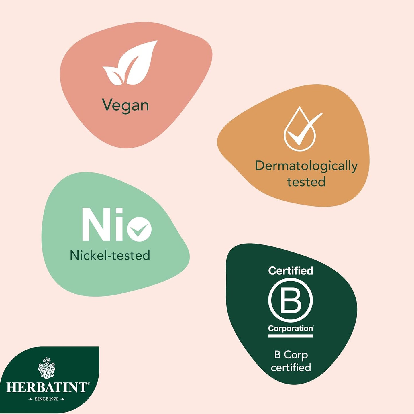 Herbatint Temporary Hair Touch-Up - Instantly Mask Grey Roots Between Coloring with Easy To Apply Precision Brush Kit - Natural-Looking Concealer For Black Hair - Vegan - .33 oz