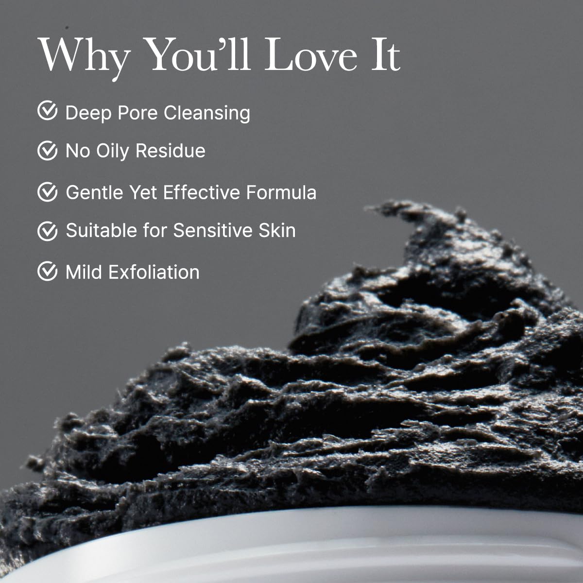 Black Tea Facial Cleanser, 120g – Pore Care & Sebum Control