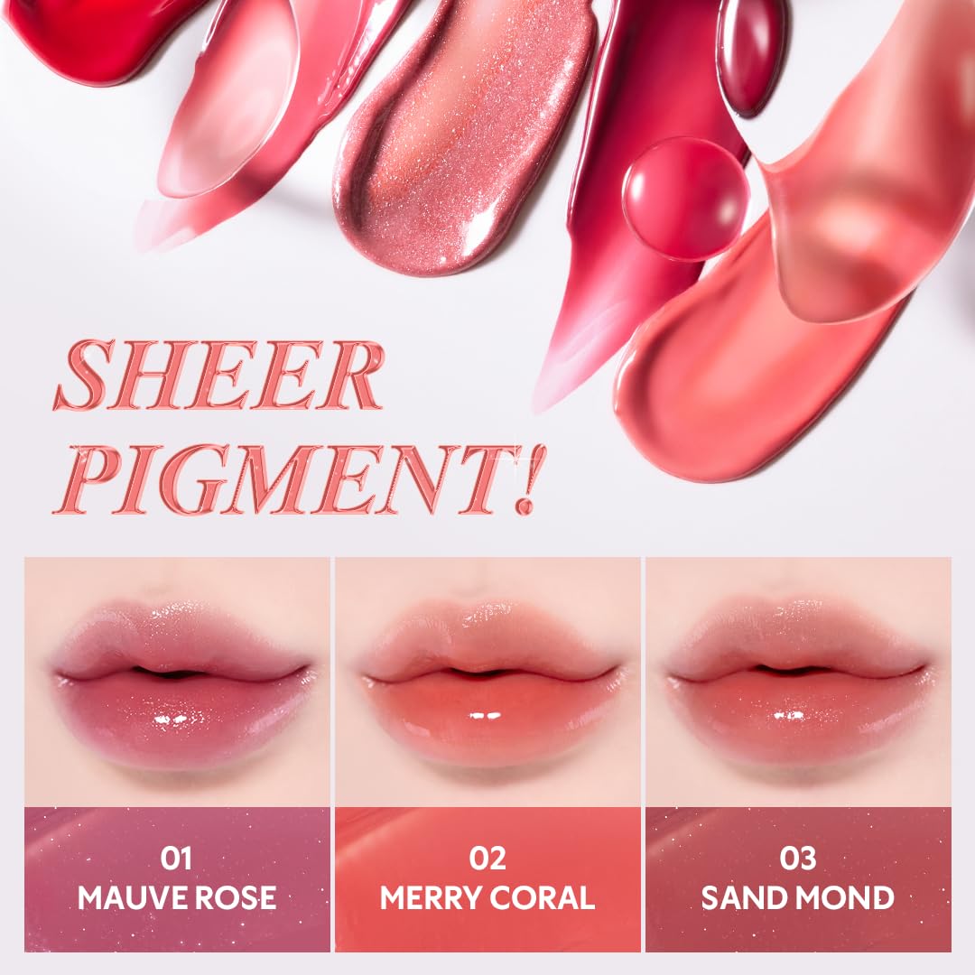 TIRTIR Waterism Glow Tint, 10 Heartberry, 0.14 Oz