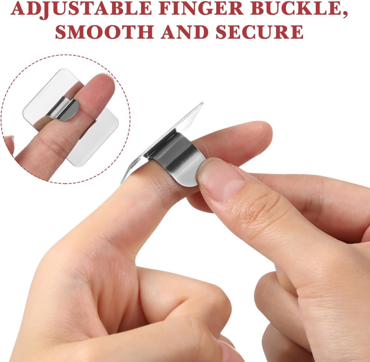 DOITOOL Nail Art Palette 2Pcs Stainless Steel Makeup Mixing Palette Ring DIY Paint Color Mixing Kit Nail Art Polish Holder