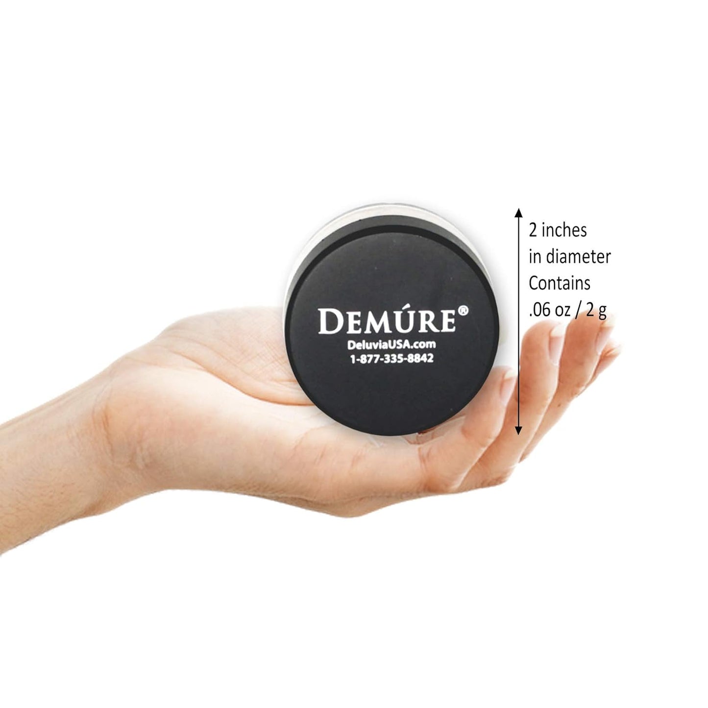 Demure Mineral Make Up Blush, Loose Powder, Natural, Professional, Cruelty Free Makeup, Blush Powder (Spiced Mocha)
