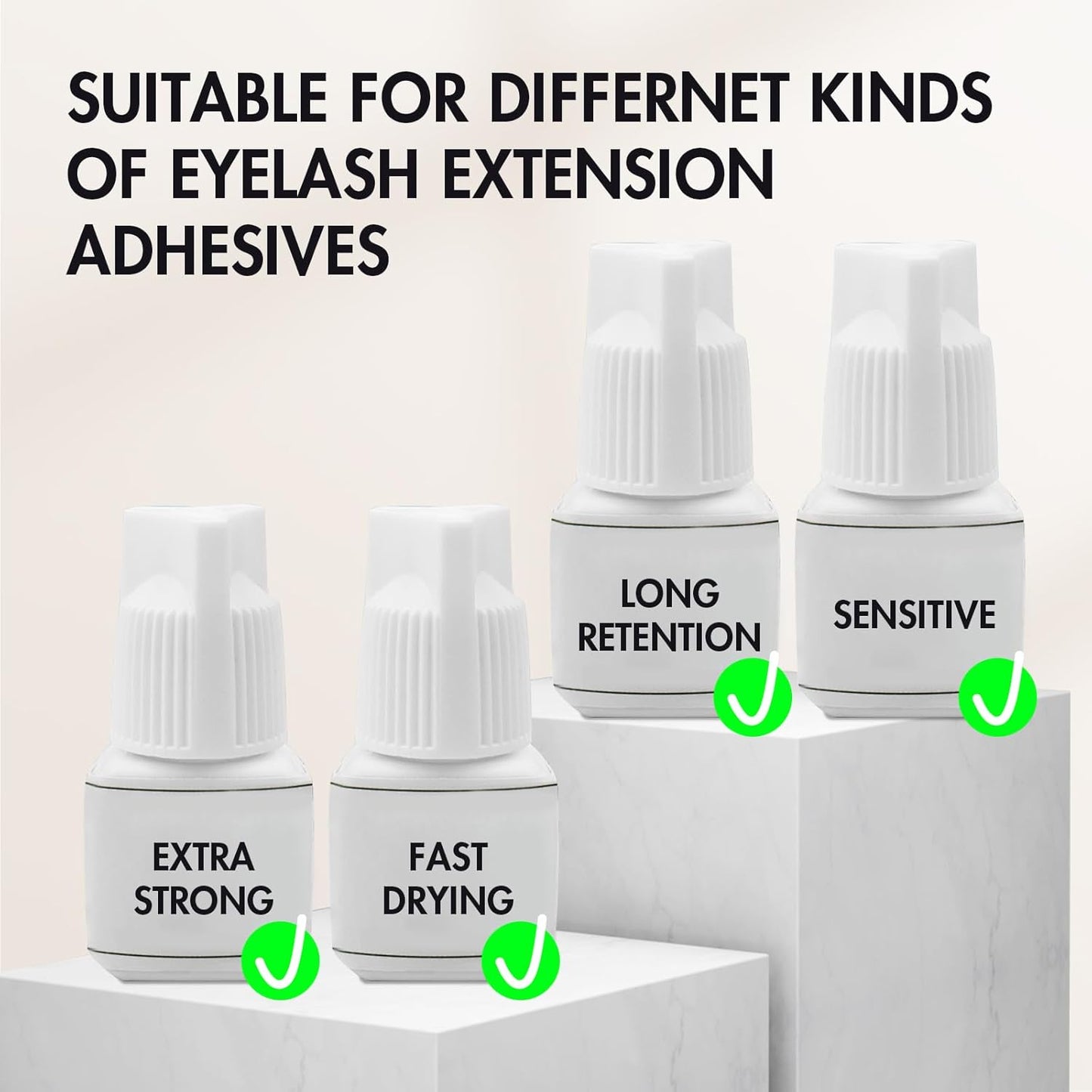 Lash Remover for Lash Extensions 10g No Burn Cream Remover Professional Eyelash Extensions Lash Tech Salon Supplies