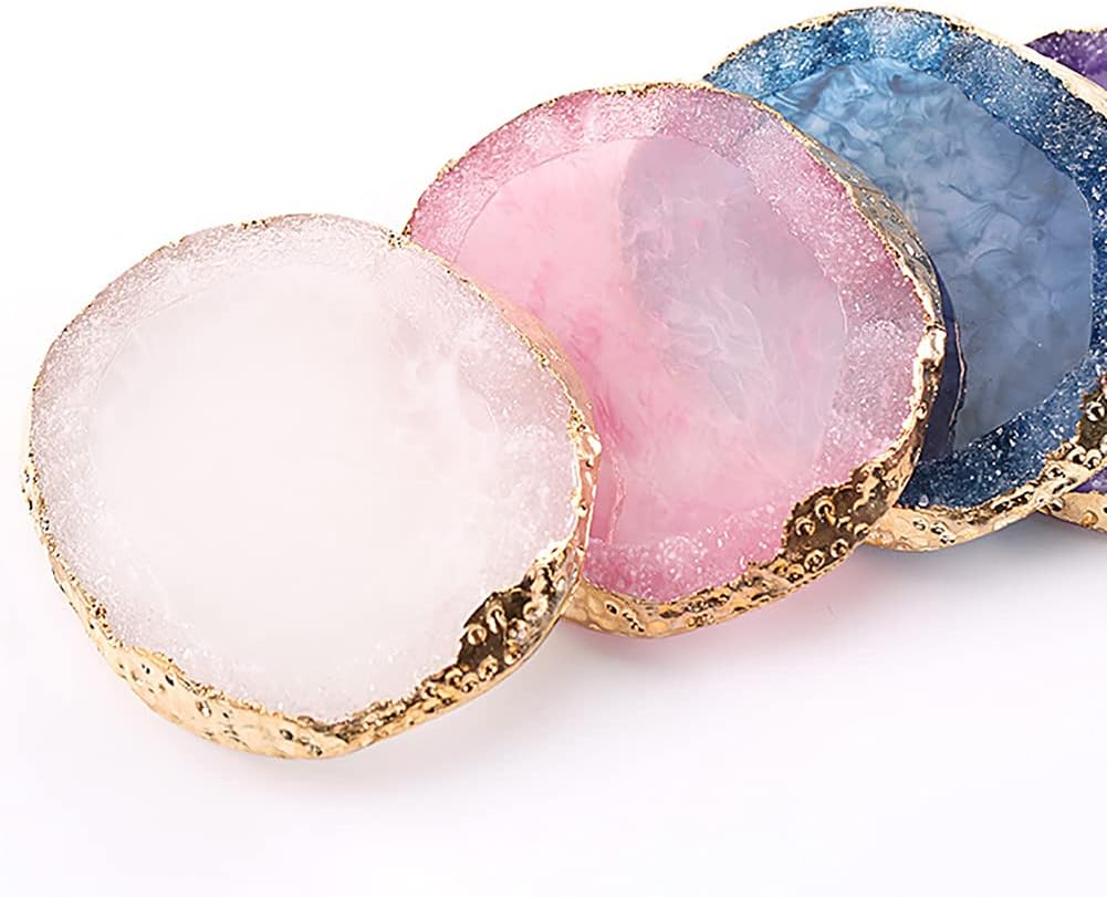 Resin Nail Art Palette Cosmetic Mixing Palette Nail Gel Polish Colors Mixing Pallet Makeup Palette Tray White