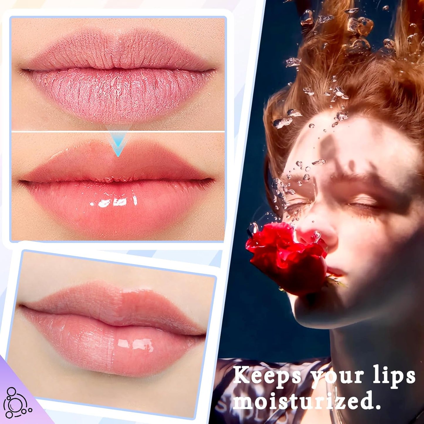 30PCS Moisturizing Lip Masks Set, Overnight Bulk Lip Patches, Long-lasting Hydrating Sleeping Lip Plumping Masks for Women 06