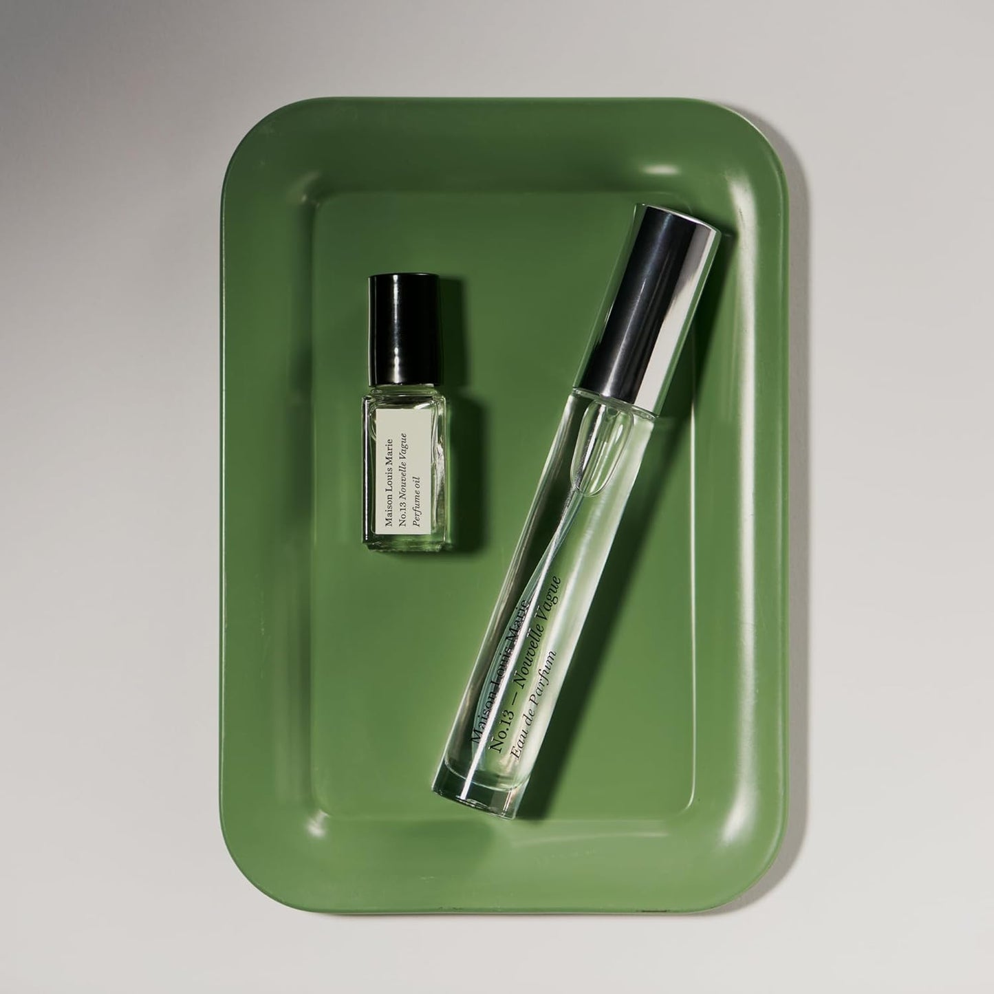 Maison Louis Marie - No.13 Nouvelle Vague Natural Roll-On Perfume Oil Sample | Luxury Clean Beauty + Non-Toxic Fragrance (0.1 fl oz | 3 ml)