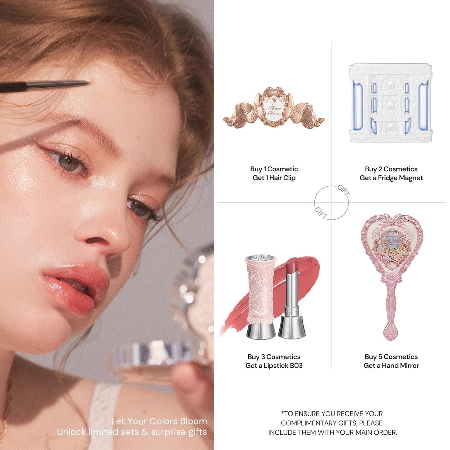 Flower Knows Midsummer Fairytales Liquid Highlighter(Multichrome),Highlighter Makeup,Pearlescent Face & Body Illuminator,Blendable & Long-lasting face Highlighter for All Skin Tones(03 Pixie Dream)