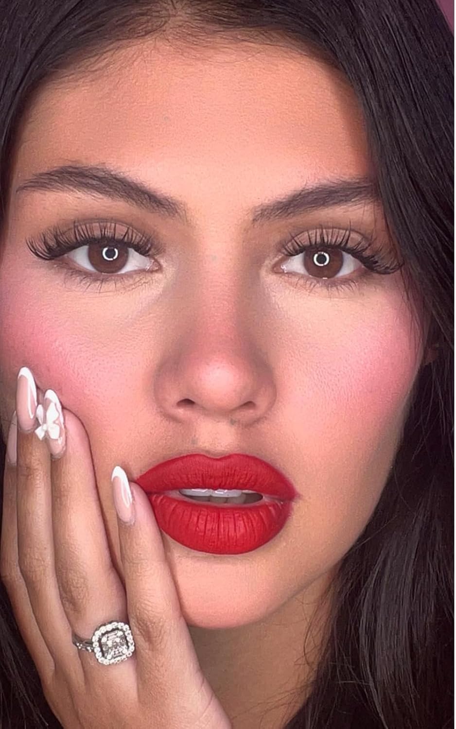 Lash Clusters LAUBESS Individual Lashes Waterproof Eyelash Clusters Mixed Tray Cluster Eyelash Extensions Soft Cluster Lashes for Beginners (40D-D-18)