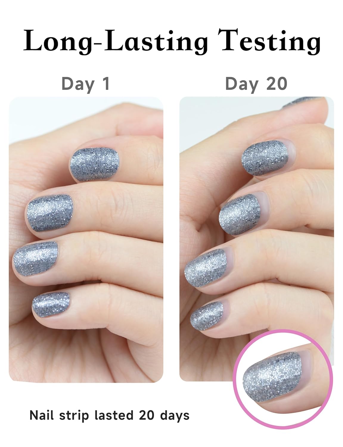 Nail Polish Strips, 44PCS Salon Quality Wraps with Top Coat, Long Lasting Gel Nail Stickers for Women Easy Apply& Remove (Time in London Red&Blue&Gold)