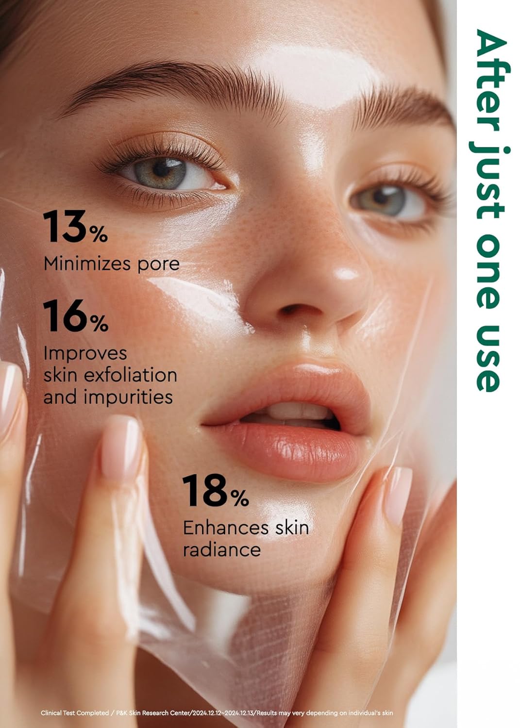 Bewants Seaweed PDRN Peel-Off Wrapping Jelly Mask 3.38 fl oz with Spatula | Facial Mask with AHA BHA & Niacinamide | Pore Minimizing | Smoother Skin Texture | 1 Pack