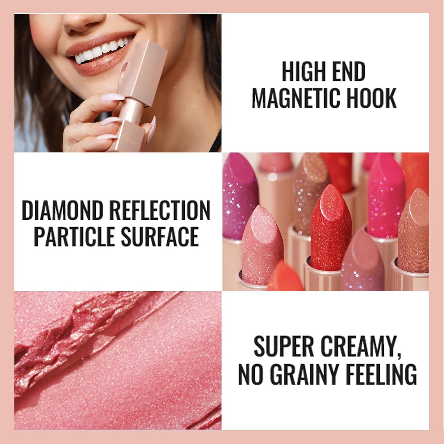 Oulac Moisturizing Purple Lipstick for Women - Tinted Lip Balm Infused with Shea Butter, Shiny & Lightweight Lip Makeup, Vegan & Gluten Free, PG08 Aquatic