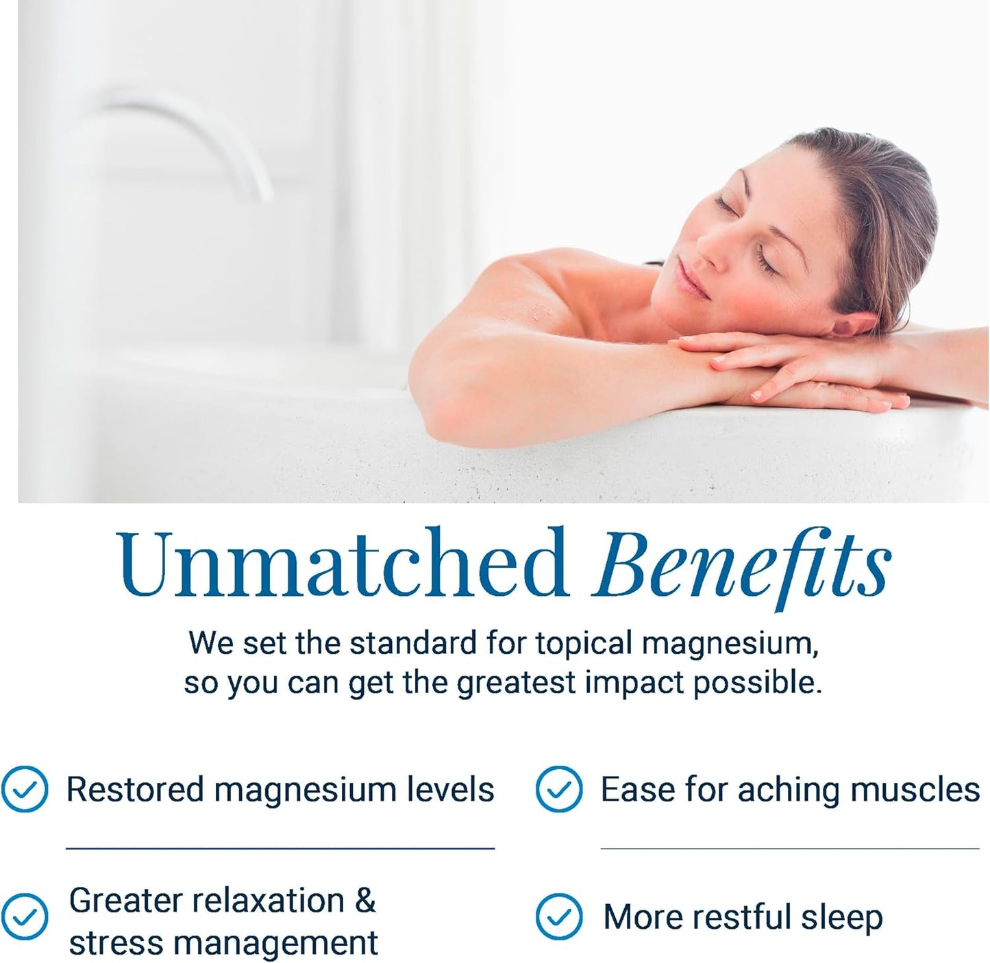 Ancient Minerals Magnesium Bath Flakes - Bathing Alternative to Epsom Salt - Soak in Natural Salts - High-Absorption Efficiency for Relaxation, Wellness & Muscle Relief (4 .4 lb)