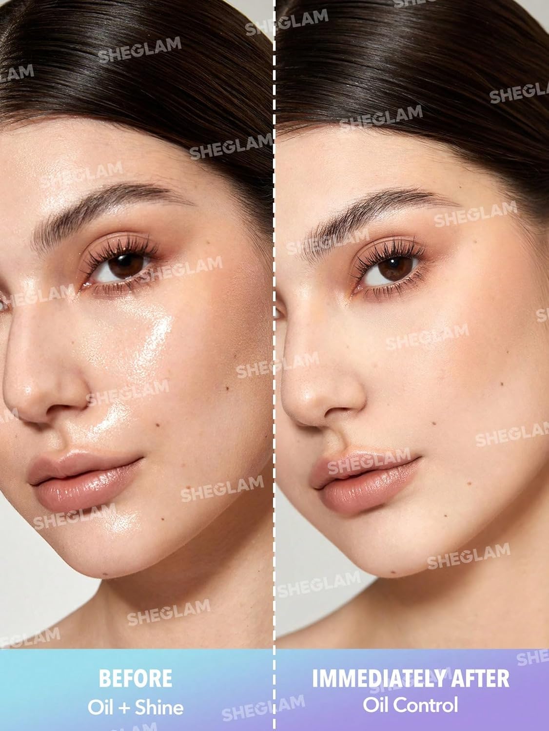 SHEGLAM Lock'd In Setting Spray Mattifying Effect Quick-Drying Long Lasting Makeup Locking Spray Oil-Control Non-Greasy Makeup Setting-Purple