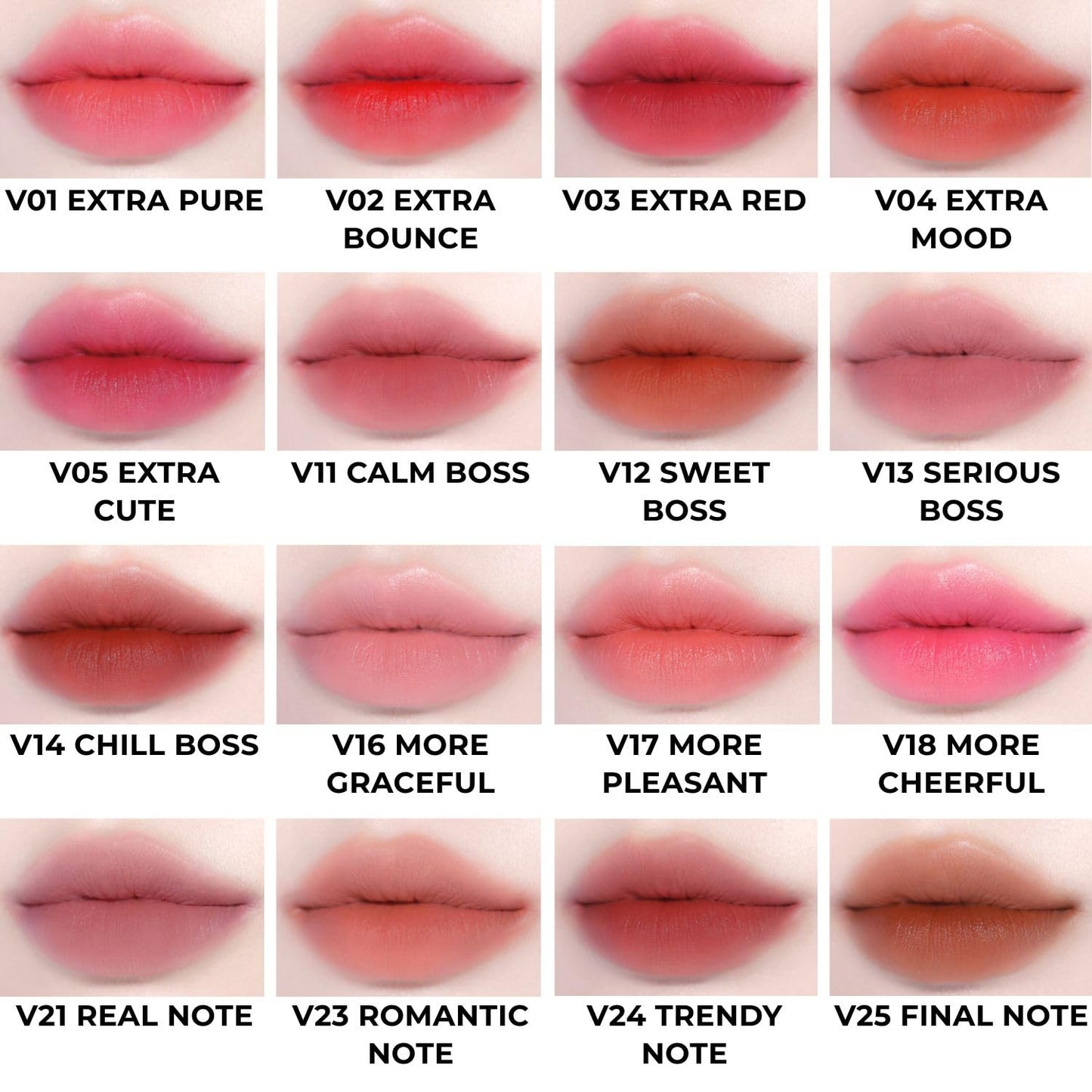 BBIA Last Velvet Tint NEW - Soft Creamy Matte Finish Lip Stain, Blur Effect & Velvety Texture, Long-Lasting, High Pigment, Non-Drying, Vegan, Korean Lip Makeup (V03 EXTRA RED, Pack of 1)