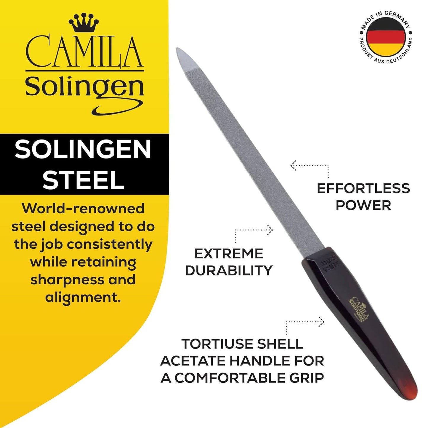 CS11-CS18 Professional 4" Fingernail Toenail Nipper/Clipper/Cutter Manicure and Pedicure Heavy Duty Precision Super Sharp Curved Stainless Steel 15mm Blade Solingen Germany