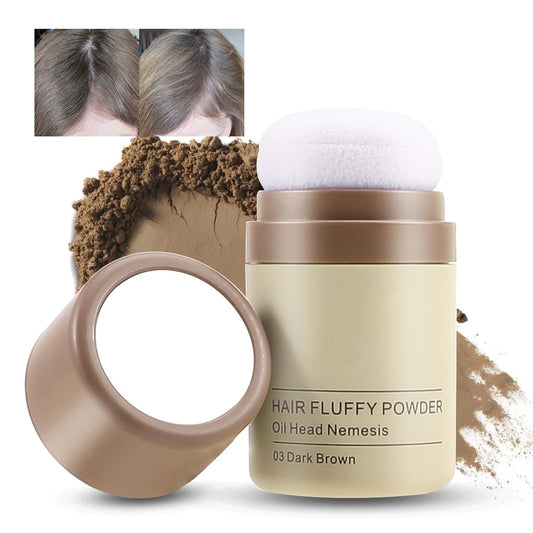 Boobeen Root Touch Up Powder for Hair Shadow, Cover Hair Loss Instantly, Hairline Powder for Women and Men