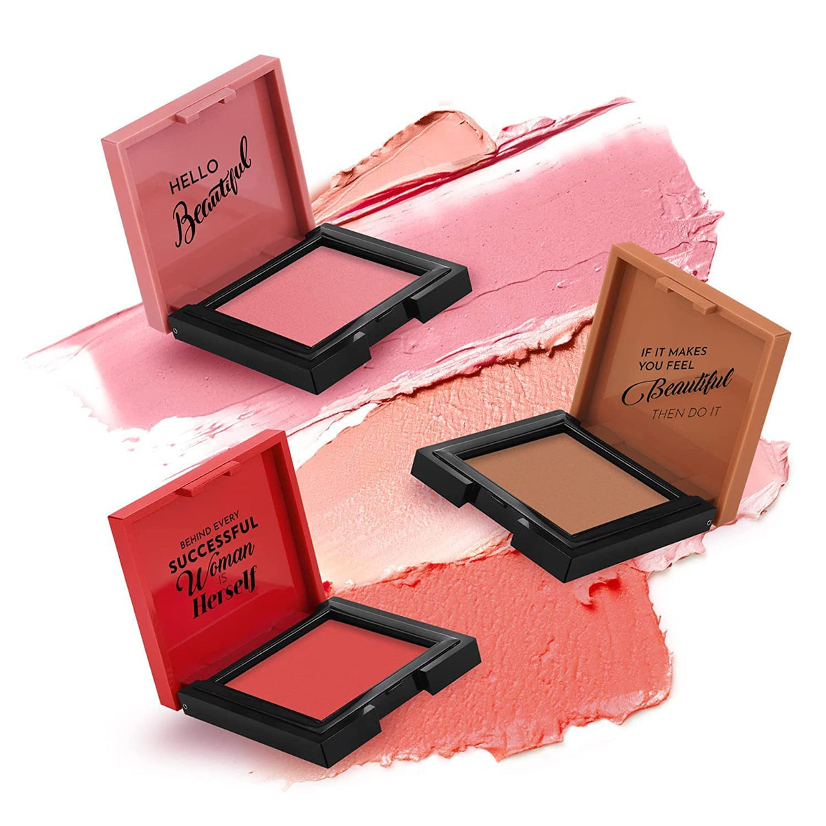 Pastel Cream Blush 45 | Red | Fresh | Healthy & Natural Look | Ligh Weighted Formula | Sebum Control Richly Pigmented | Easily Blendable | Long Lasting | Semi Matte | 0.18 oz.