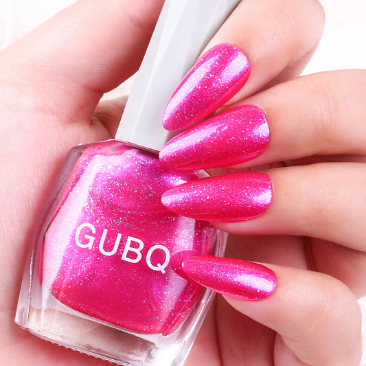 Major Dijit Quick Dry Nail Polish 12ml/0.41fl oz Vibrant Magenta Regular Lacquer Fast Drying & Long Lasting Art Effect for Salon