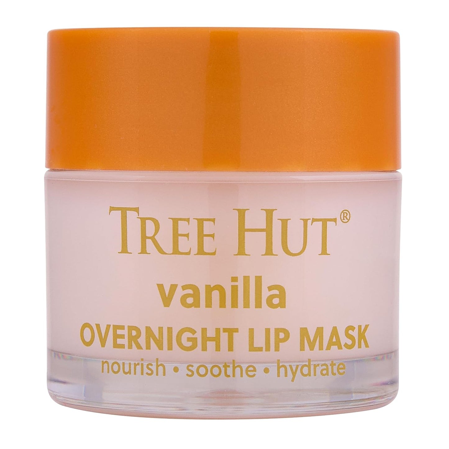 Tree Hut Vanilla Overnight Lip Mask | Leave on Overnight & Wake up to Soft, Hydrated Lips | Elevate your Self Care Routine | .6 oz.