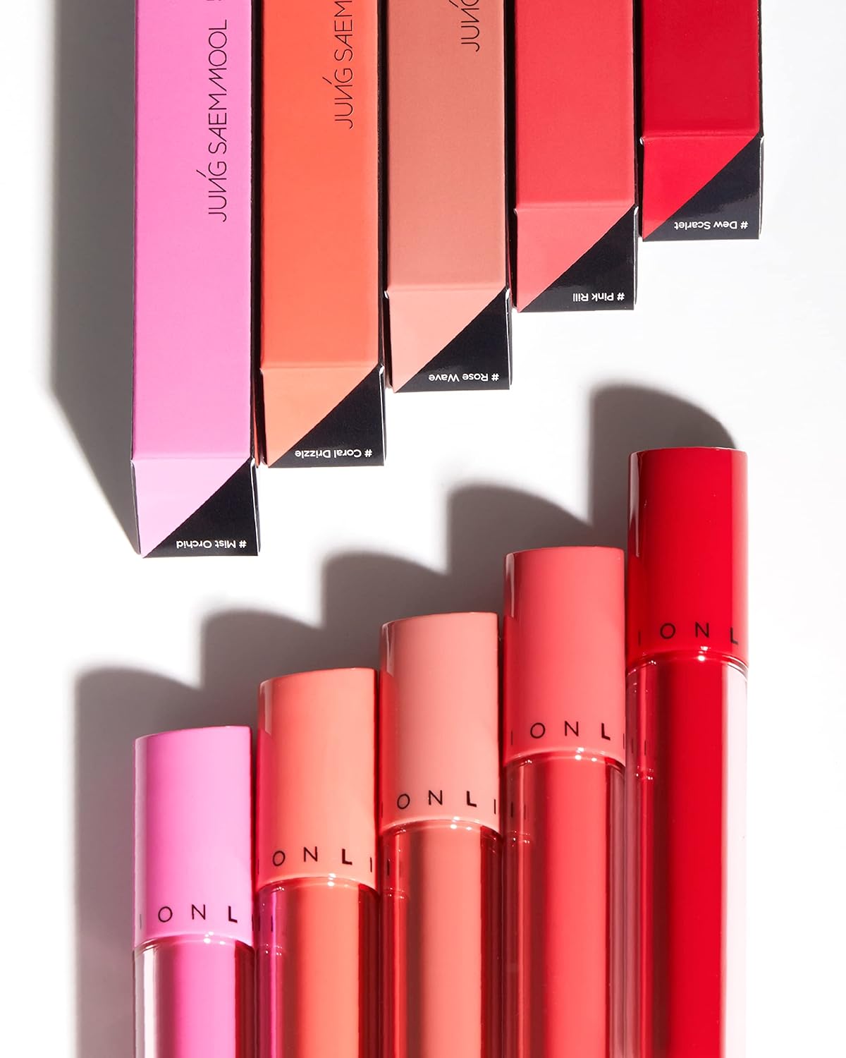 JUNG SAEM MOOL OFFICIAL LIP-PRESSION Water Lasting Tint (Dew Scarlet)