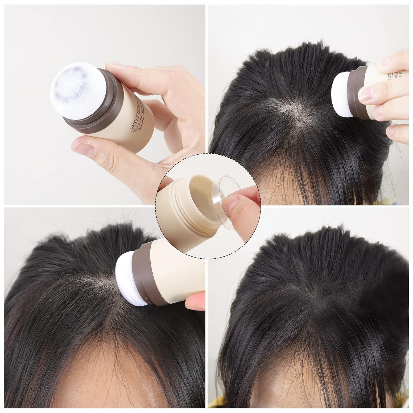 Boobeen Root Touch Up Powder Shadow Cover for Hair Loss, Hairline for Women and Men