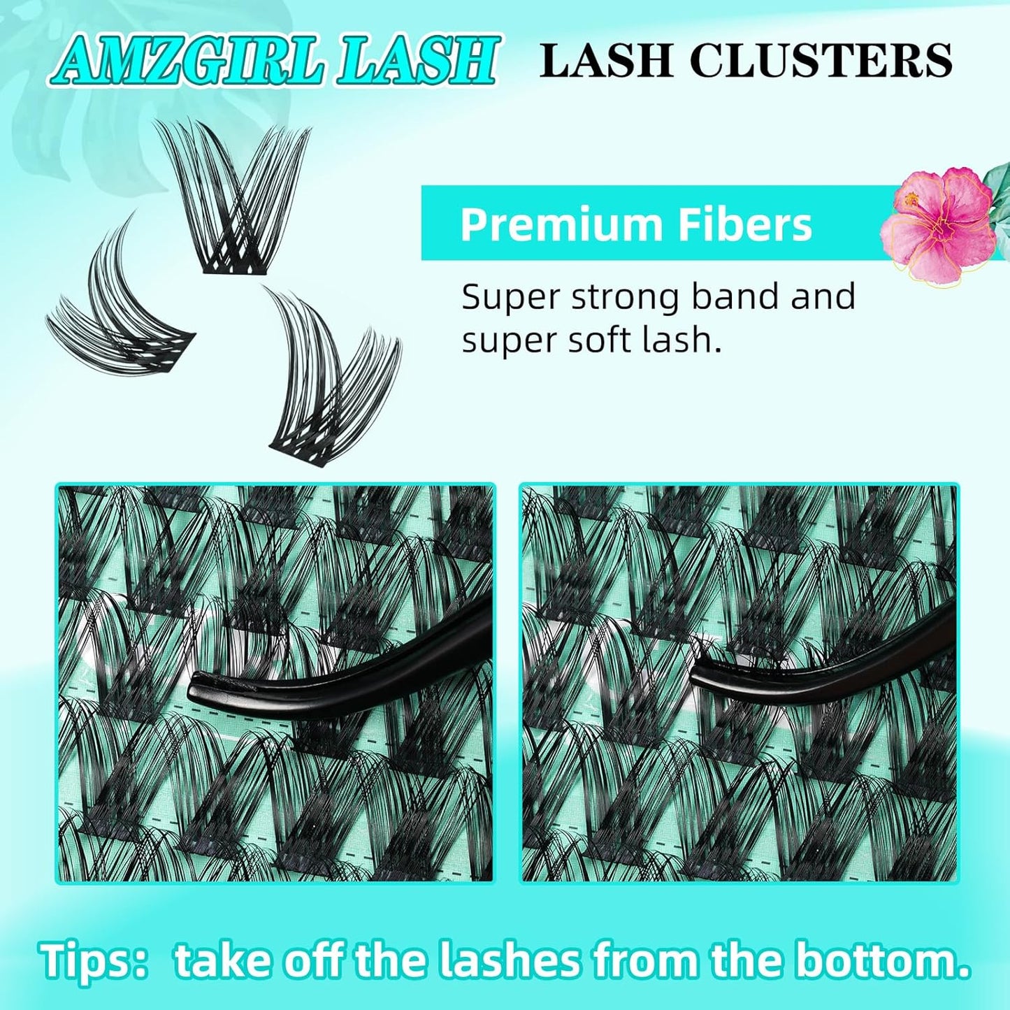 Lash Clusters Wet Look 168Pcs Eyelash Cluster Ultra-Thin Lash Band Eyelashes Extensions Spiky Anime Wide Span Lashes(Hollyhock,C-18mm)