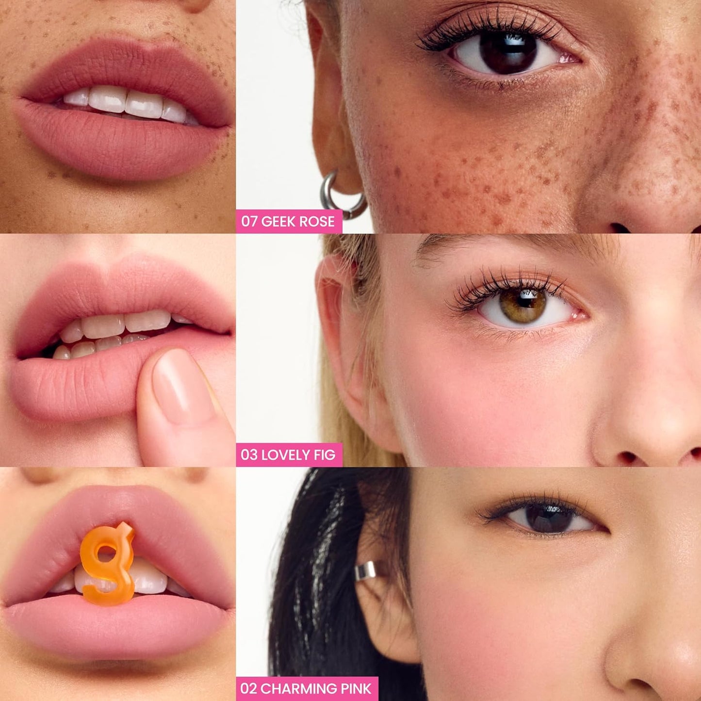 COLORGRAM NUDE BLUR TINT 08 HIP CHOCOLATE | Soft Velvet Matte Lip Stain & Cheek Tint | Lightweight Blurring Tint for a Smooth & Airbrushed Finish | 24H Hydration, Long-Lasting & Non-Sticky Formula