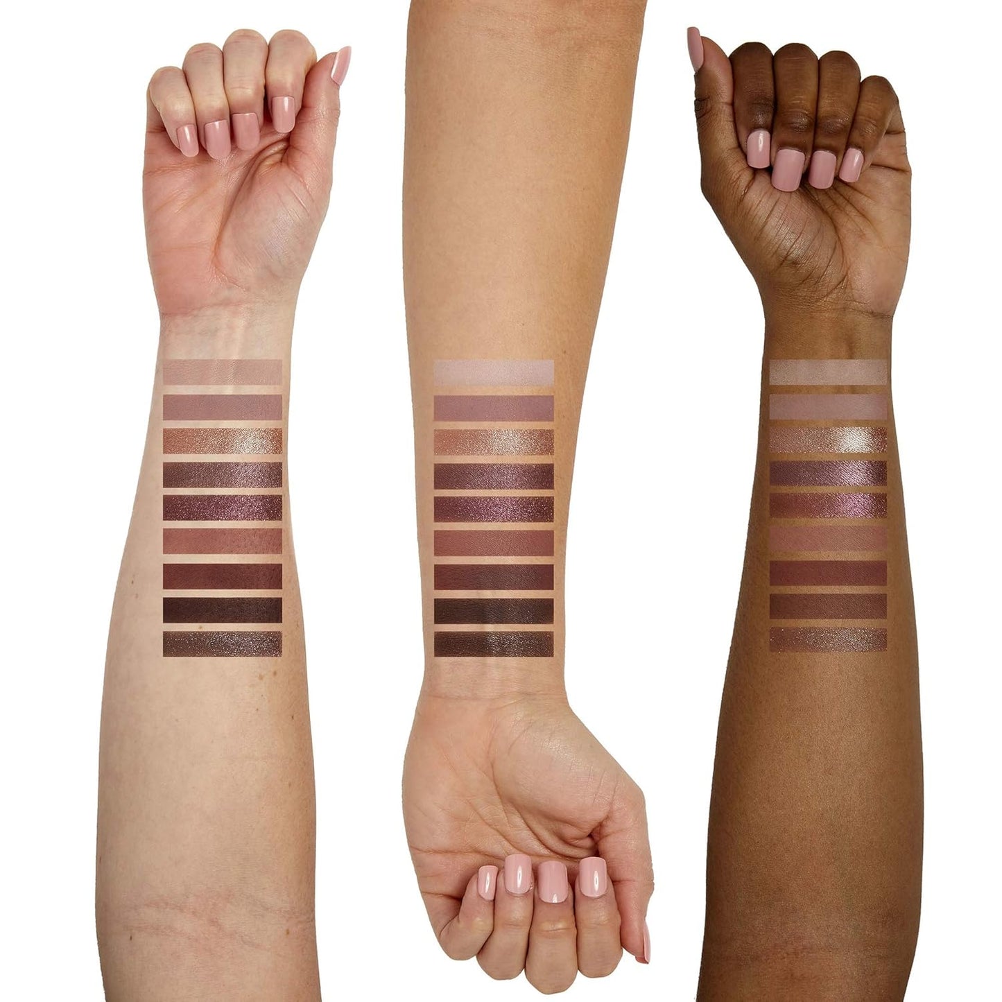 Sigma Beauty On-the-Go Eyeshadow Palette - Hazy - 9 Bold Eyeshadow Shades in Matte, Shimmer and metallic Finishes - Highly Pigmented Vegan Eye Makeup Palette - Clean Beauty Products