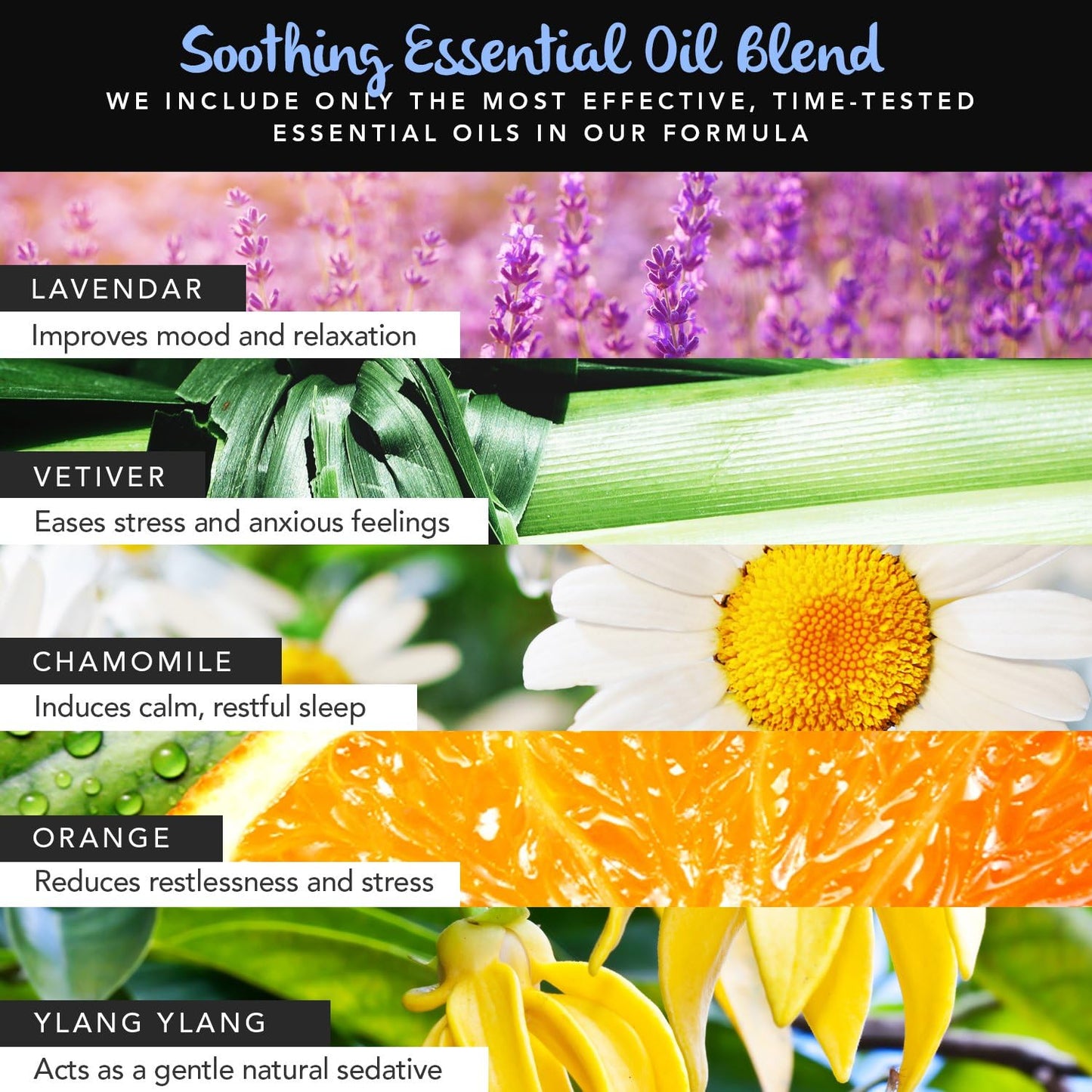 Silk Eye Mask Bundle with Pillow Spray - 100% Pure Mulberry Silk Sleeping Mask and Calming Pillow Mist (2 Items) Plus Foam Ear Plugs and Anti Snoring Nose Clip