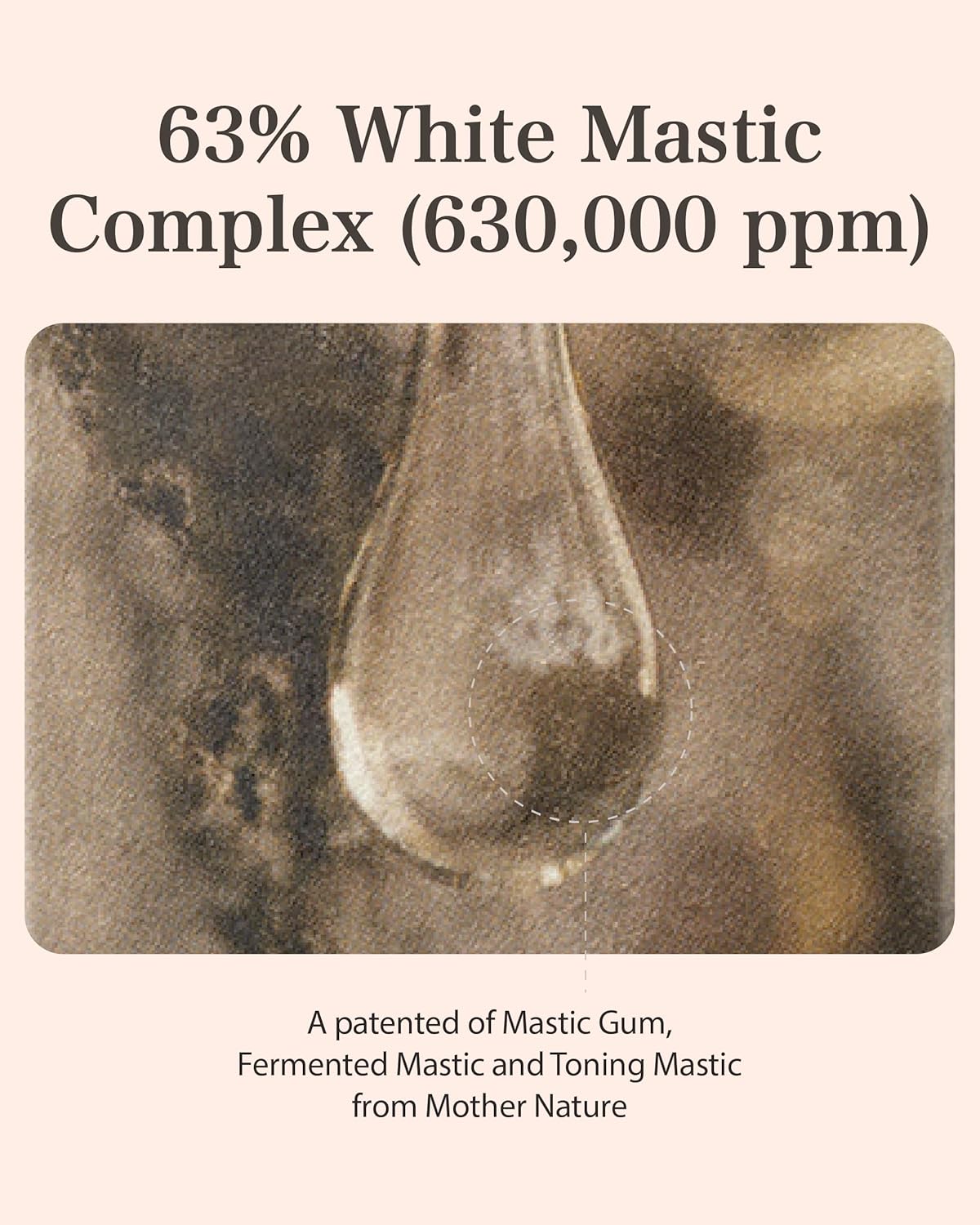 MASTINA Mastic Ampoule Serum Spoid Type Set(Dropper Type, 0.5fl oz, pack of 3), Fermented Mastic Gum. White Mastic Complex 63% + Tranexamic Acid 2% + Niacinamide 5%