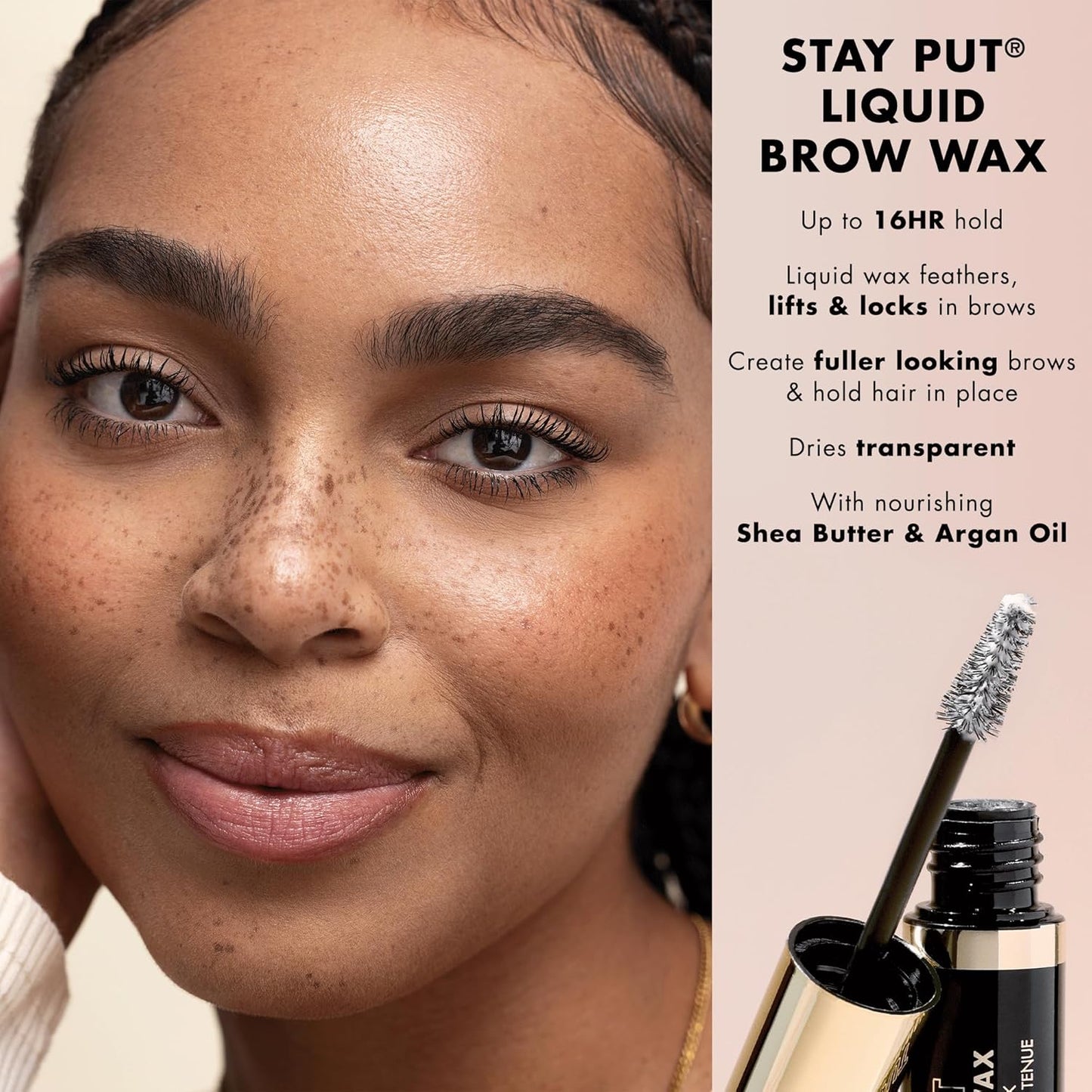 Milani Stay Put Liquid Brow Wax for Added Lift and Feathering