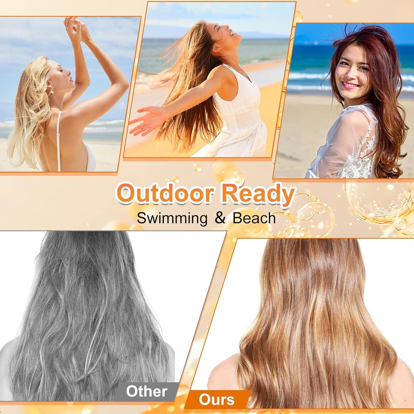 Ultimate Hair & Scalp Sunscreen Spray SPF 30 | Hair and Scalp Sunscreen Spray | Color-Lock UV Shield for Dyed/Highlighted Hair,Travel-Size Scalp Sunblock Prevents Fading & Dryness(2PCS)