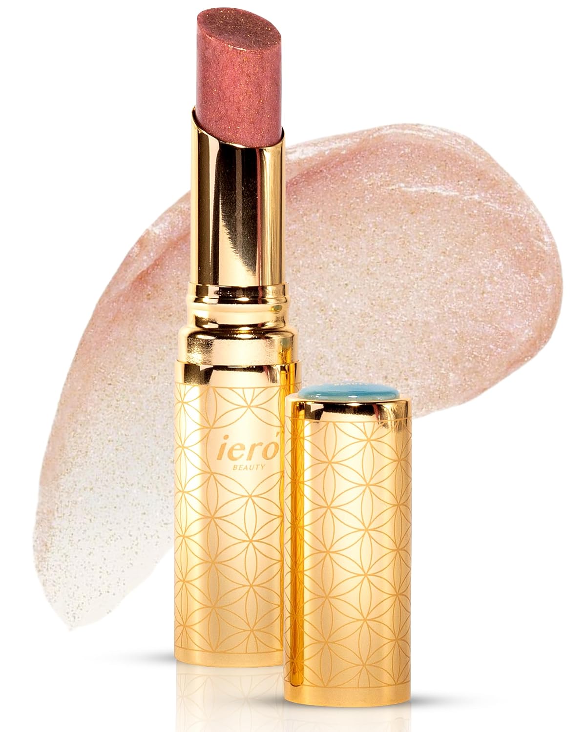 ieró Beauty 3-in-1 Moisturizing Vegan Tinted Lip Balm: Hydrating, Soothing Lip Serum + Plumping Balm + pH Reactive Tint | Shea Butter & Vitamin E | Antioxidant-rich Long Lasting Lip Care Paraben Free