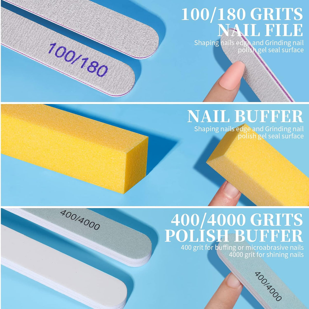 Teenitor Cuticle Remover Cuticle Remover Kit, Nail Care Kit with Cuticle Remover Cuticle Oil Nail File Nail Buffer Cuticle Pusher, Cuticle Peeler Scraper, Manicure Care Tools Milk and Honey