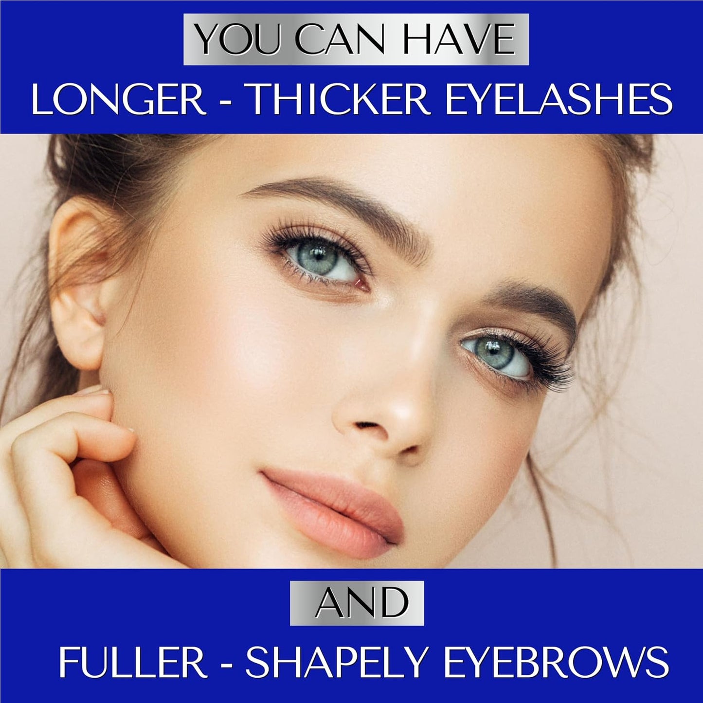 LASH SERUM 3ml + EYEBROW GROWTH SERUM 5ml - Advanced Lash and Brow Growth Formula for Longer, Fuller, Natural Lashes & Thicker, Shapely Brows - Suero para Pestañas Crecimiento y Cejas by DERMAWORKS
