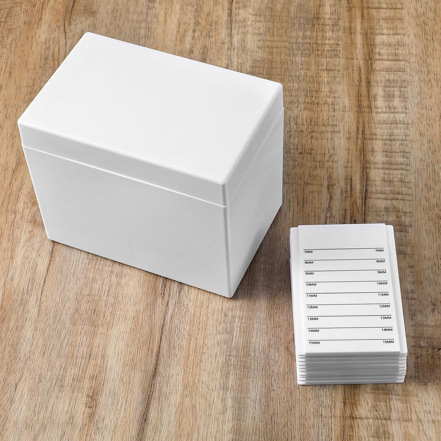 Acrylic Eyelash Storage Box, 10 Layers False Eyelashes Glue Pallet Holder Display Grafting Eye lashes Extension Close-Packed Display with 10 Pallets Makeup Organizer