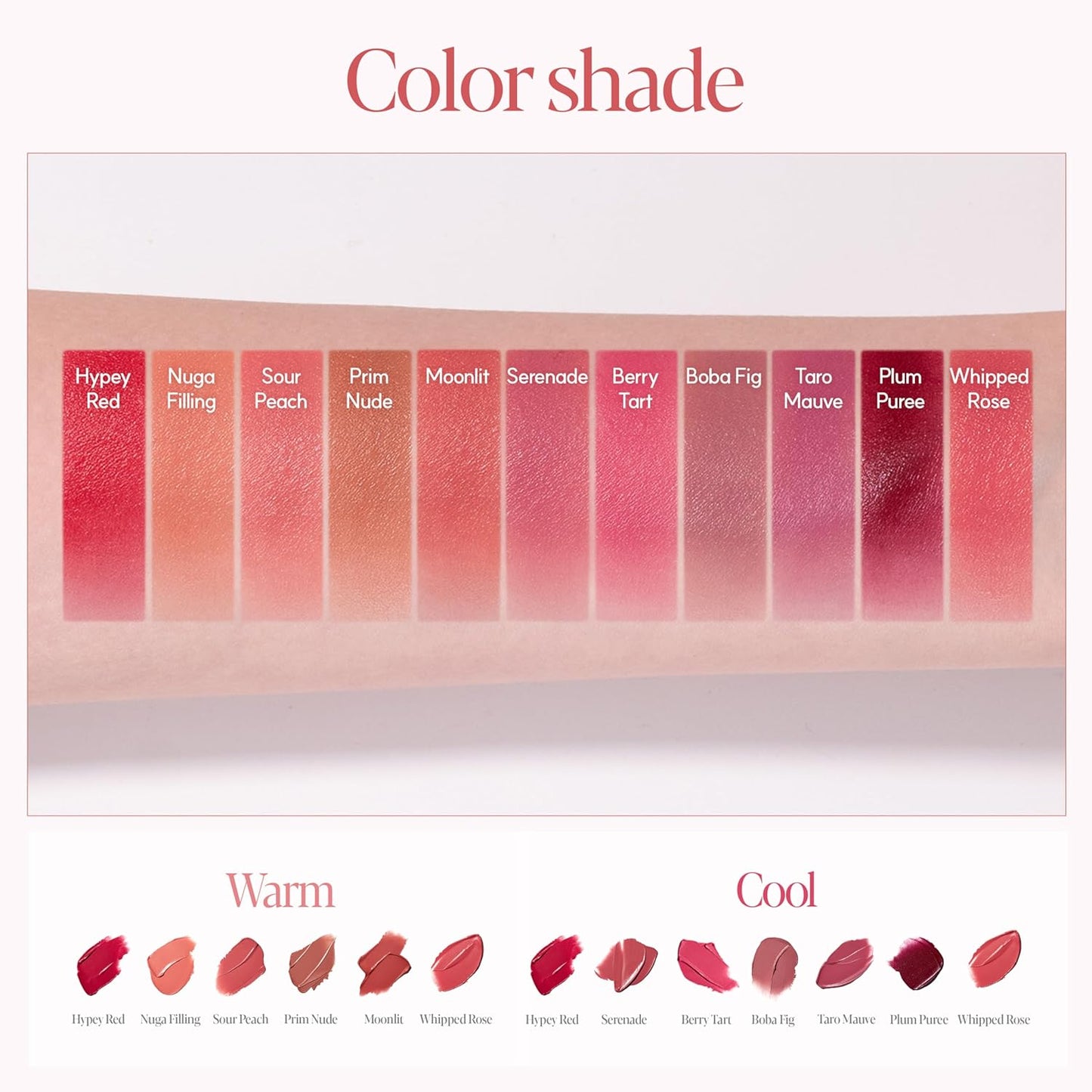 Espoir Couture Lip Tint Fitting Blur #6 Serenade 0.14oz | Soft and Creamy Color for Blurry Lip Look | Smudge-Proof Fixing Lip Stain | Lightweight and Comfortable Matte Finish