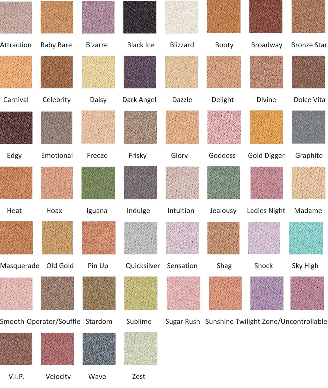 Jolie Frost Eye Shadow - Mid Size 3 g (Emotional)